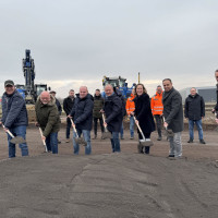 V.l.n.r Frank G&auml;b, Markus Szafranski, Stefan Reck, Gerd Klasen, Sandra Ballmann, Jens Firmenich, Maximilian Mumm