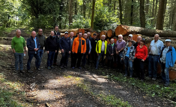 Begehung des Waldes "Polcher Holz" Begehung des Waldes "Polcher Holz"