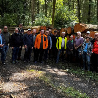 Begehung des Waldes "Polcher Holz"